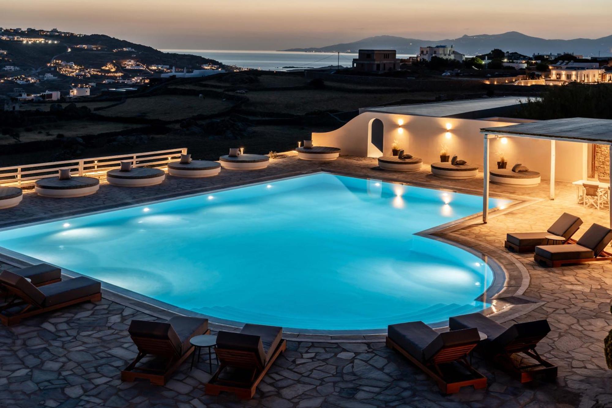Philosophy Of Mykonos Boutique Hotel Mykonos Town Exterior foto